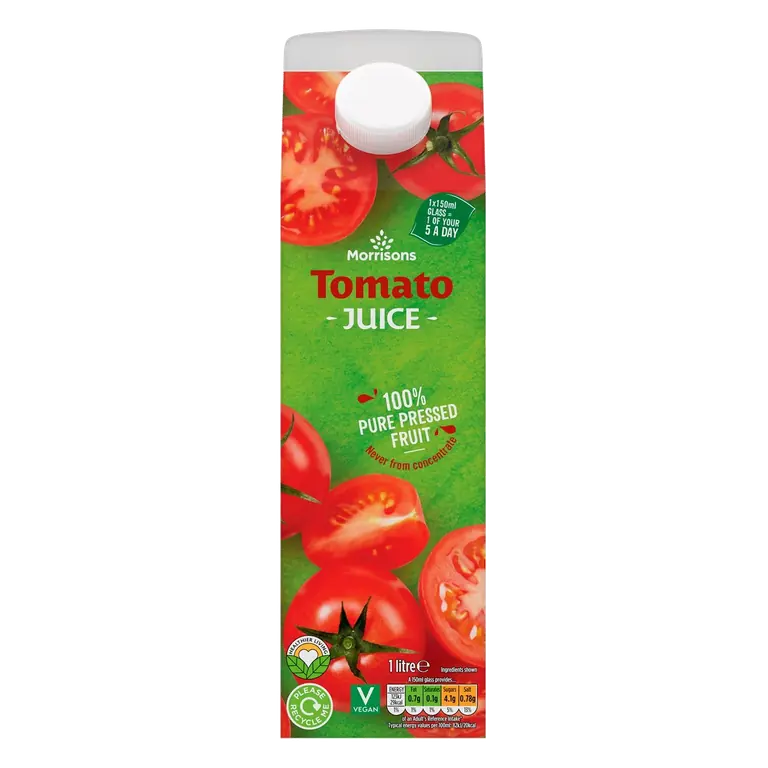 Tomato Juice Not From Concentrate