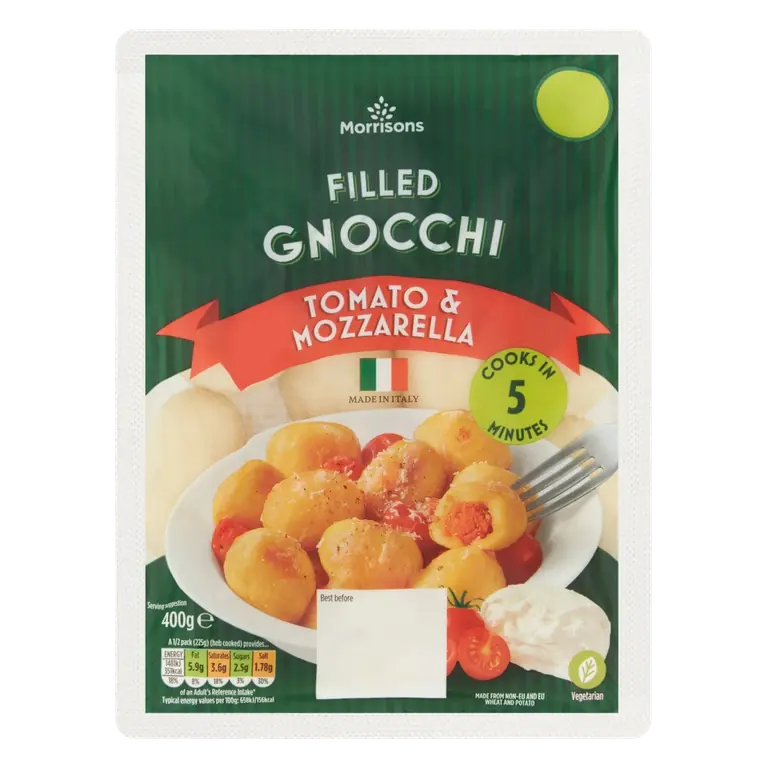 Tomato & Mozzarella Filled Gnocchi
