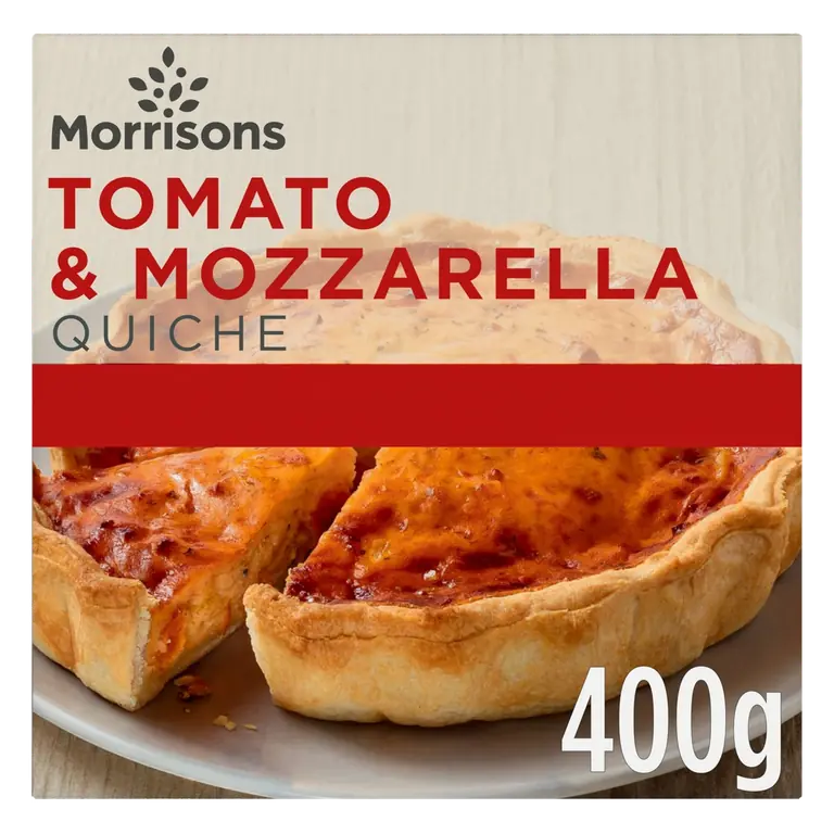 Tomato & Mozzarella Quiche