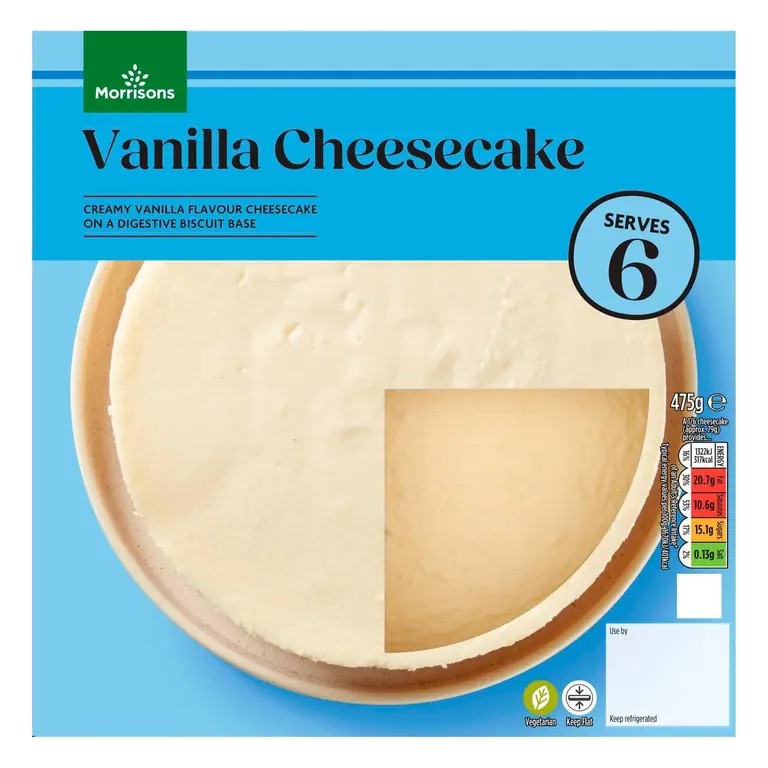 Vanilla Cheesecake 475g