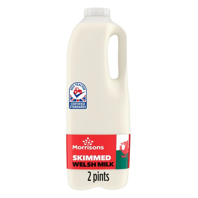 Welsh Skimmed Milk 2 pint