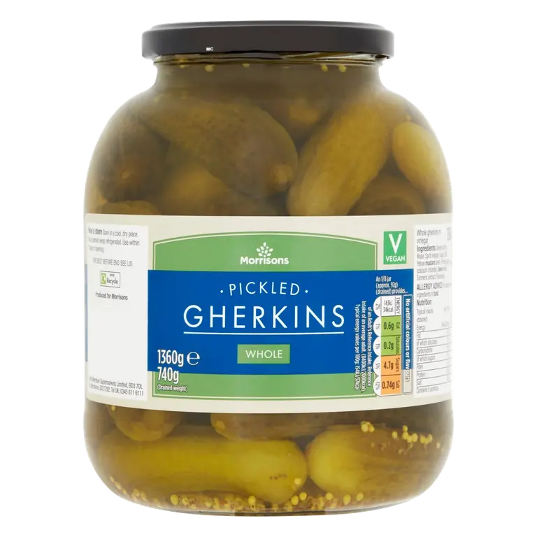 Whole Gherkins (1.36kg)