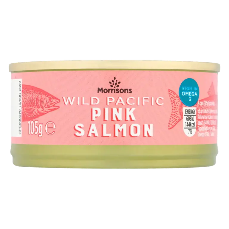 Wild Pacific Pink Salmon (105g)