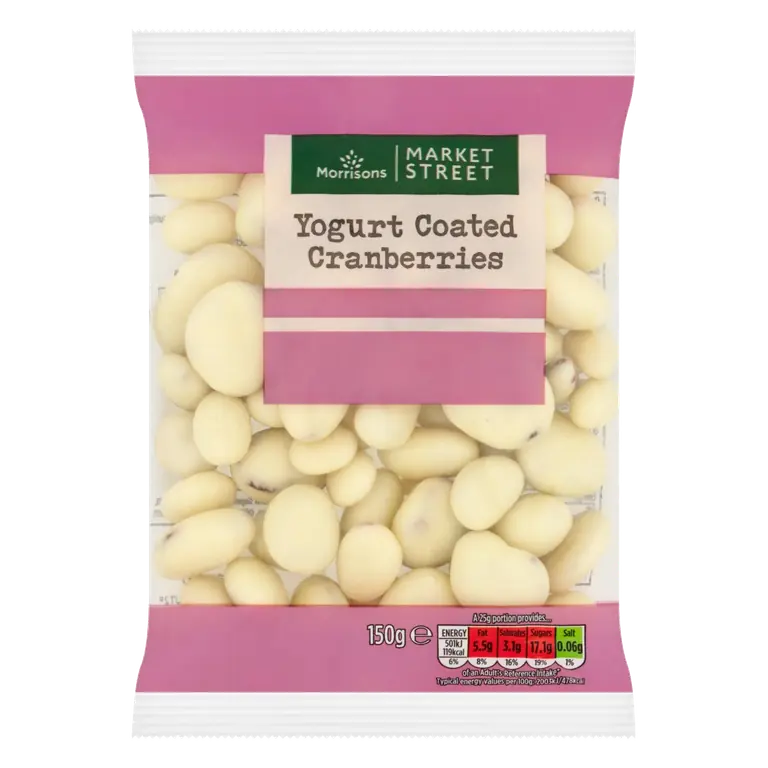 Yoghurt Coated Cranberries