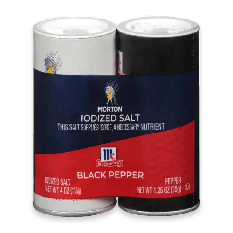 Iodized Salt & Black Pepper 1 ea