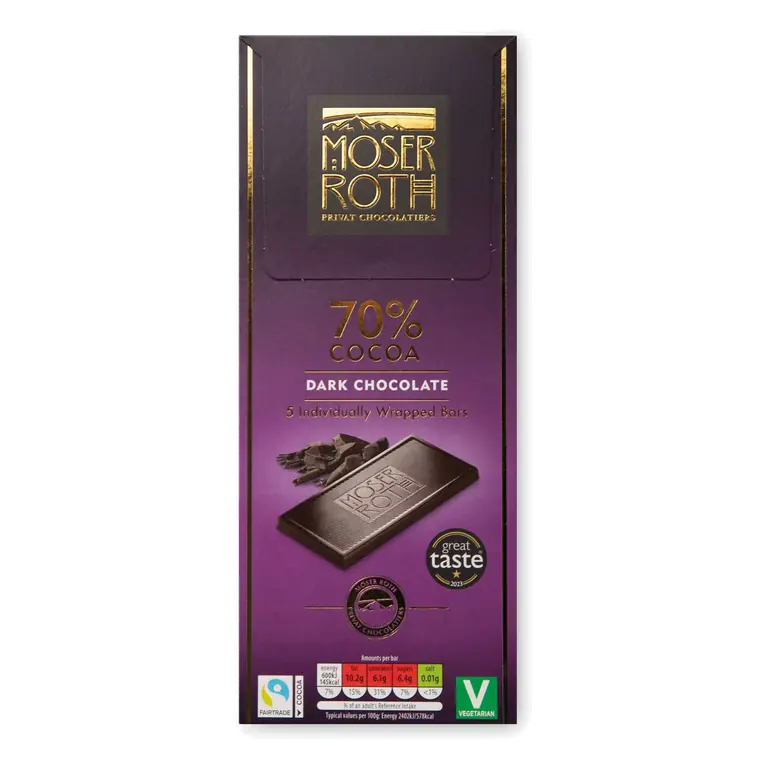 Dark 70% Cocoa Chocolate