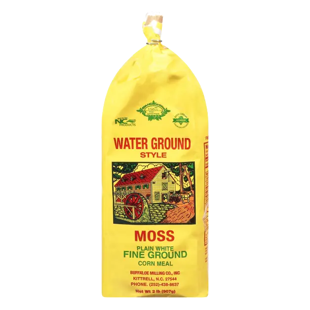 Water Ground Style Plain White Fine Ground Corn Meal