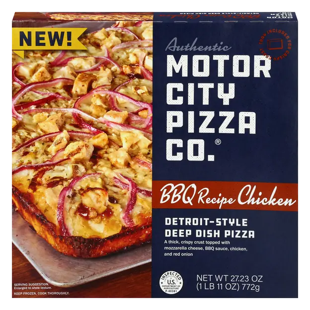 Co. Detroit Style Deep Dish BBQ Chicken Pizza Frozen