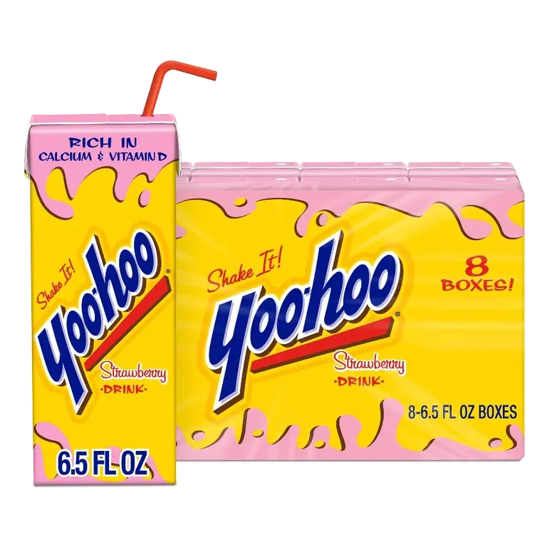 Yoo-hoo Strawberry Chocolate Flavored Drink, 8pk/6.5oz