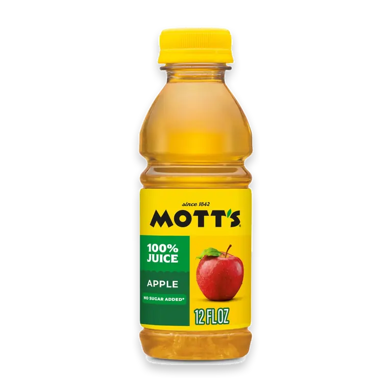 100% Apple Juice Drink Bottle