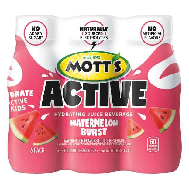 Active Watermelon Burst Hydrating Juice Beverage - 6 pk