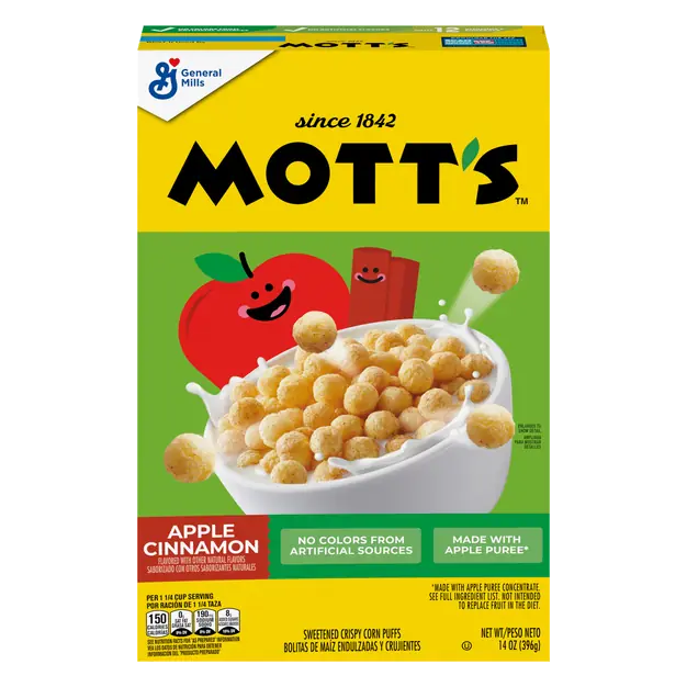 Apple Cinnamon Corn Puffs Cereal