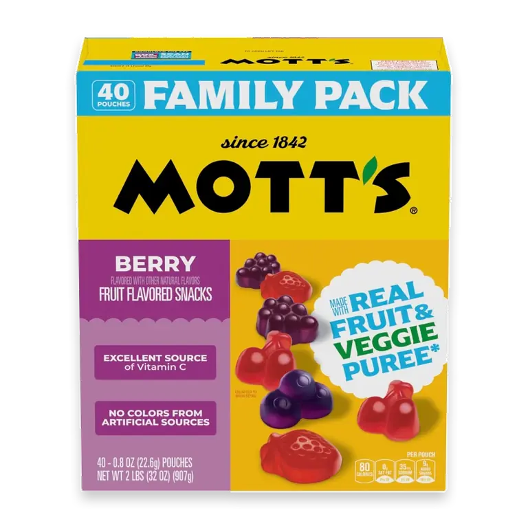 Berry Fruit Flavored Snacks Family Pack
