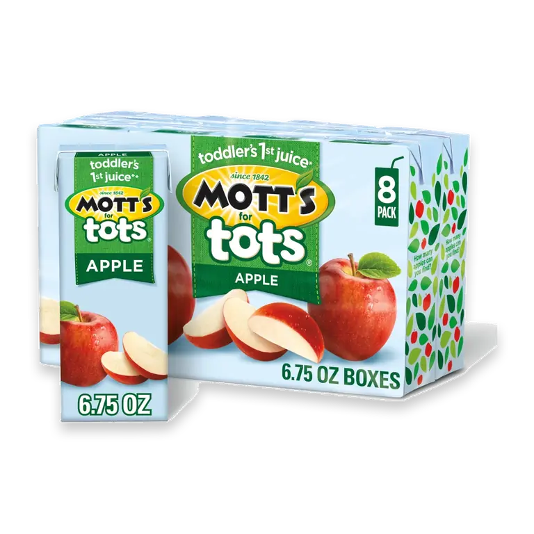 for Tots Apple Juice Boxes
