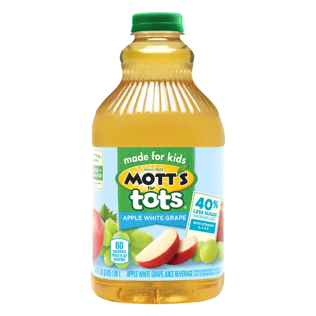 for Tots Apple White Grape Juice Beverage