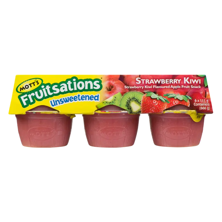 Fruitsations Apple Fruit Snack Unsweetened Strawberry And Kiwi 6 x 111 g