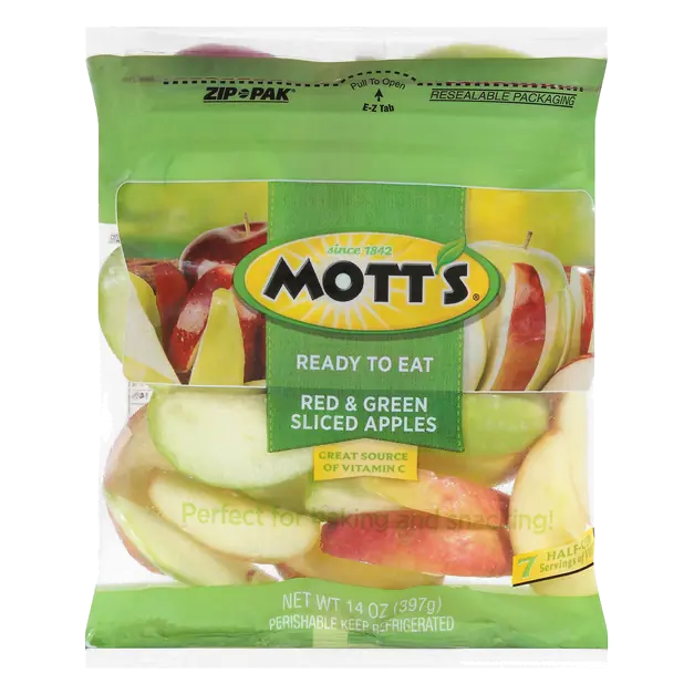 Ready to Eat Red & Green Sliced Apples