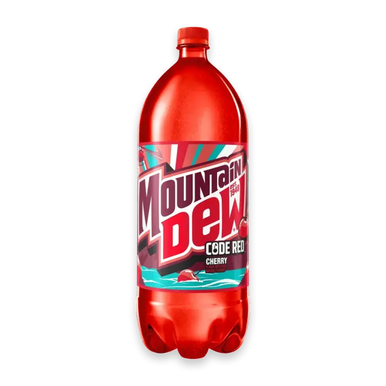 Code Red Soda Bottle