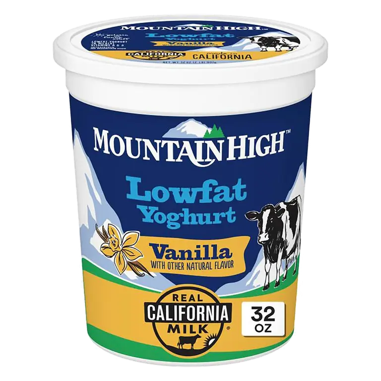 Low Fat Vanilla Yogurt