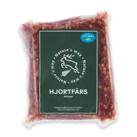 Hjortfärs Fryst