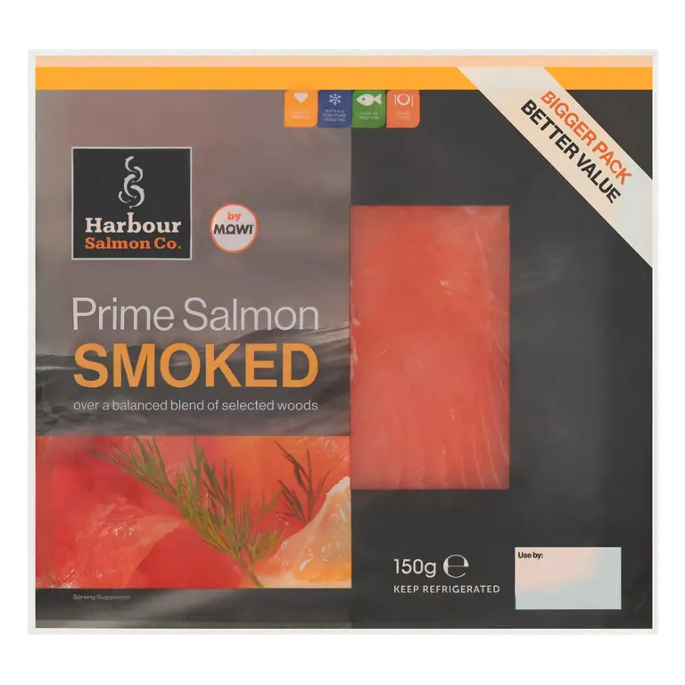 Harbour Salmon Co Prime Smoked Salmon 150g