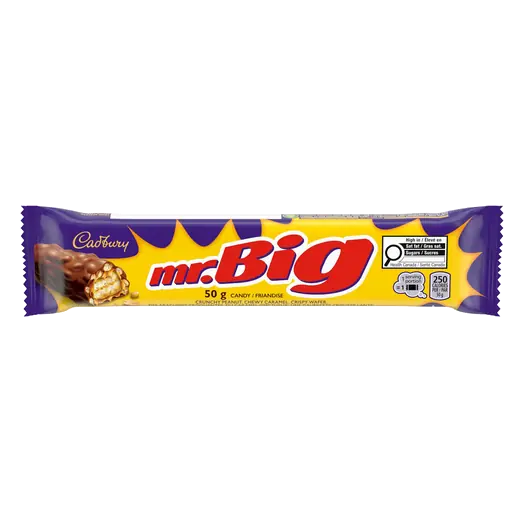 Cadbury Mr. Big Candy Bar Chocolatey 50 g