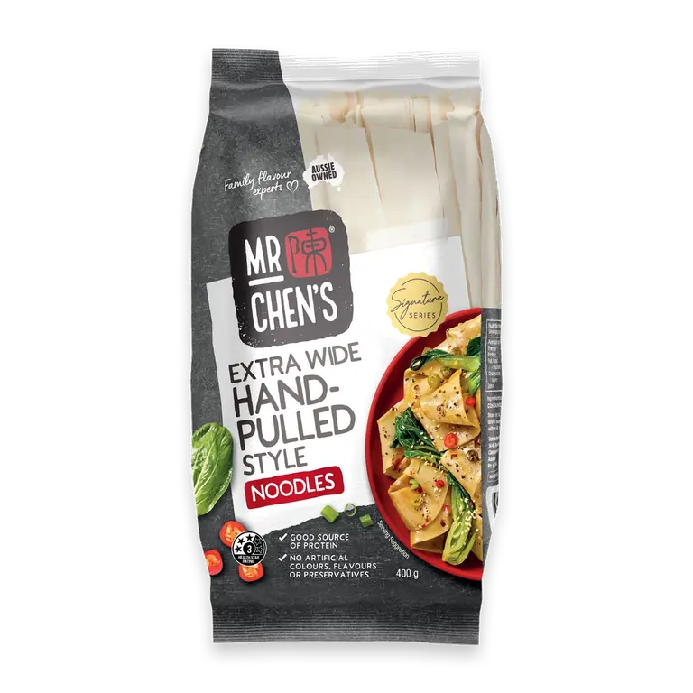 Extra Wide Hand-Pulled Noodles