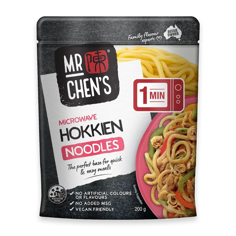 Microwave Noodles Hokkien