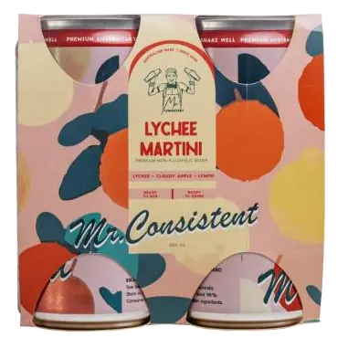 Lychee Martini Can 4 Pack