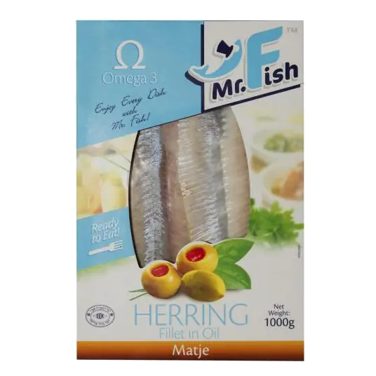 Herring Fillet In Oil Matje