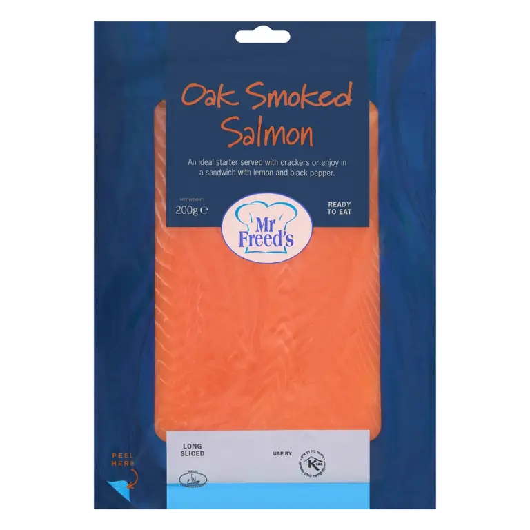 Oak Smoked Salmon 200g