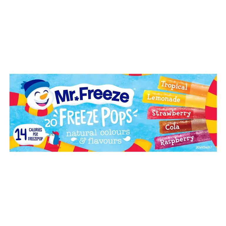 Mr. Freeze Freeze Pops 20 x 45ml