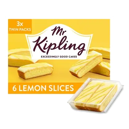 6 Lemon Layered Slices