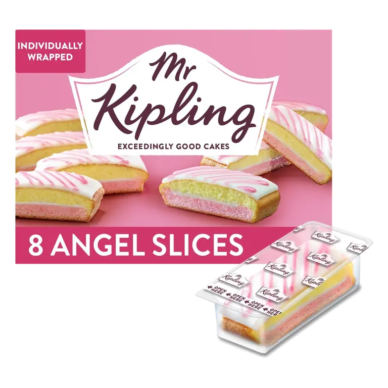 Angel Slices Cakes Multipack Snack 8pk