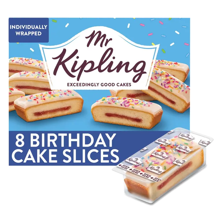 Birthday Cake Slices