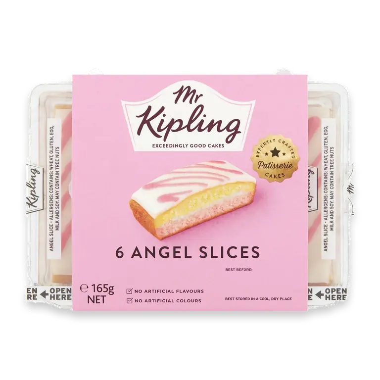 Cake Angel Slices Snack Pack