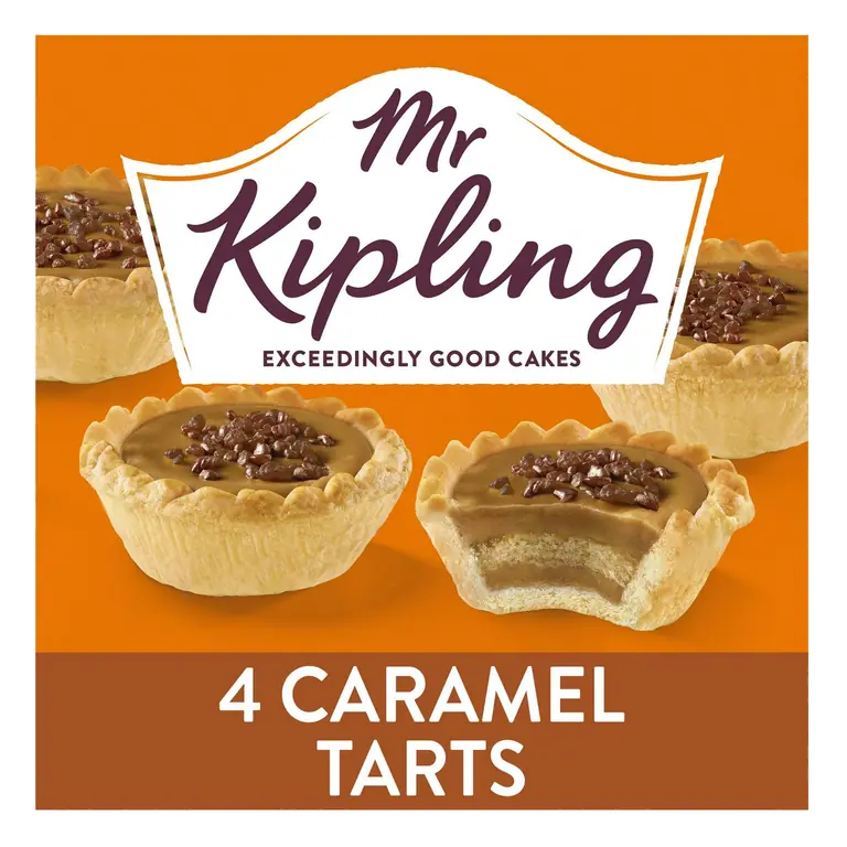 Caramel Cake Tarts x4