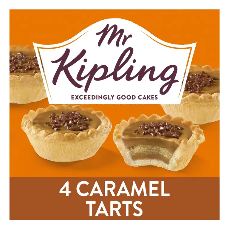 Caramel Tarts 4 Pack