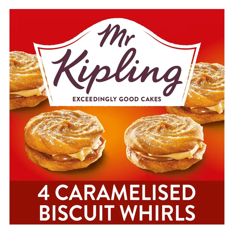 Caramelised Biscuit Whirls