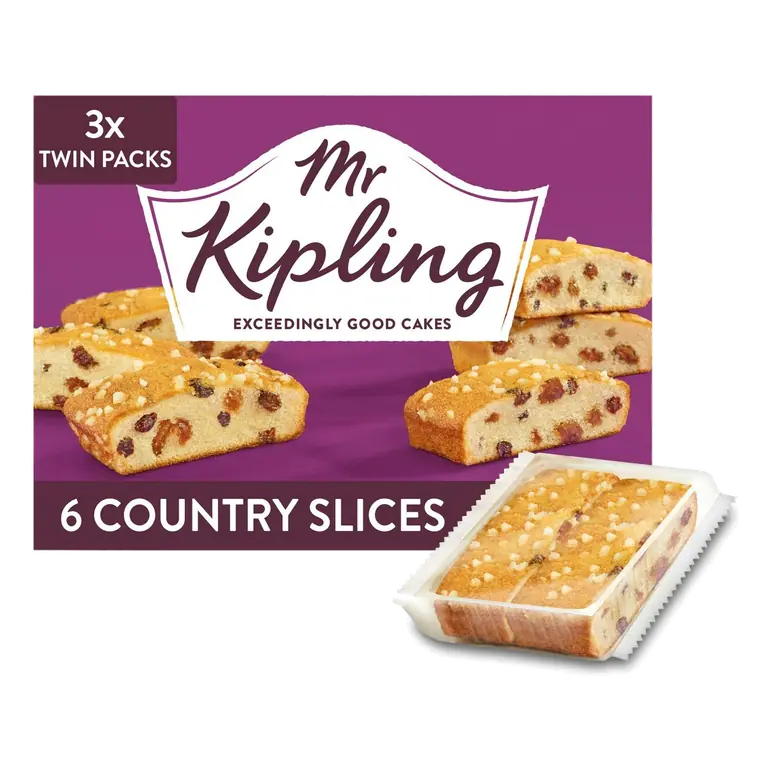 Country Cake Slices x6