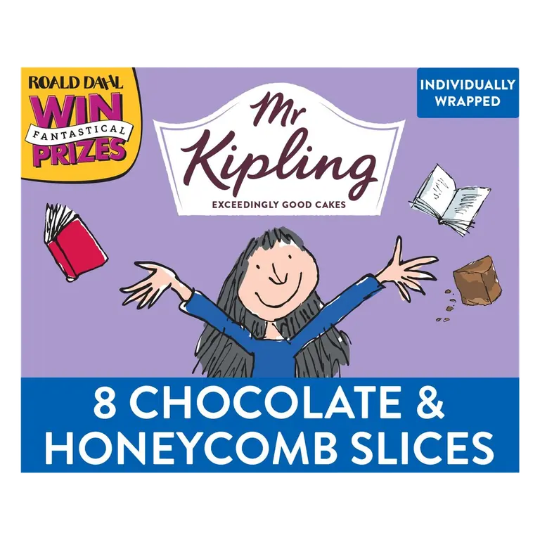 Matilda's Curious Chocolate & Honeycomb Slices 8 Pack