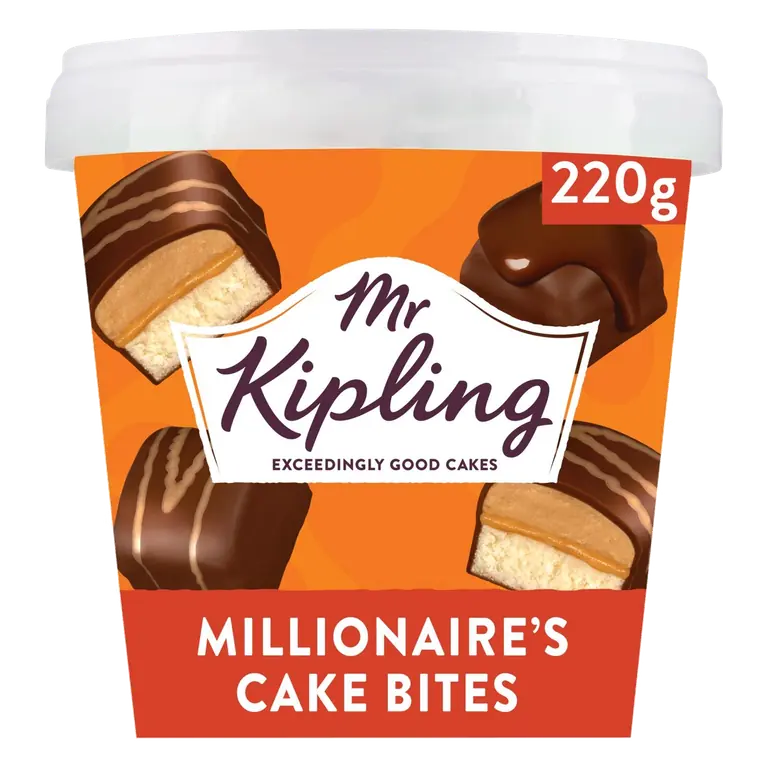 Millionaires Cake Bites 220g