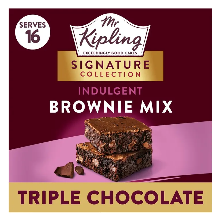 Signature Baking Triple Chocolate Brownie Cake Mix 379g