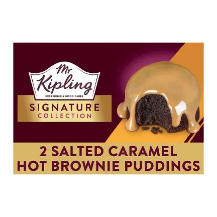 Signature Salted Caramel Hot Brownie Puddings