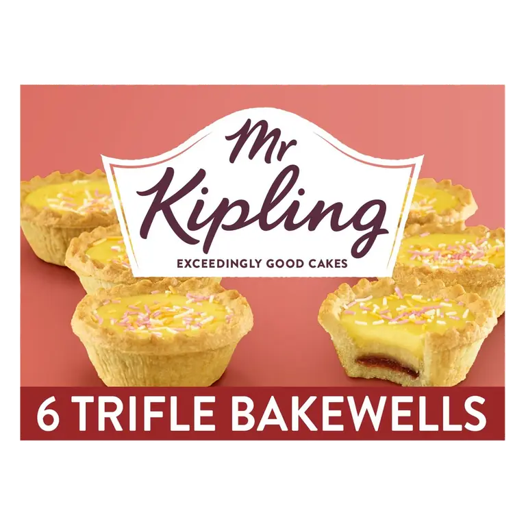 Trifle Bakewells Tarts Cakes 6 Pack