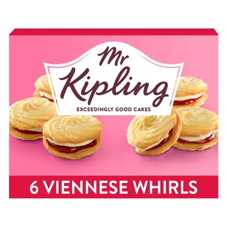 Viennese Whirls Biscuits Multipack Snack 6pk