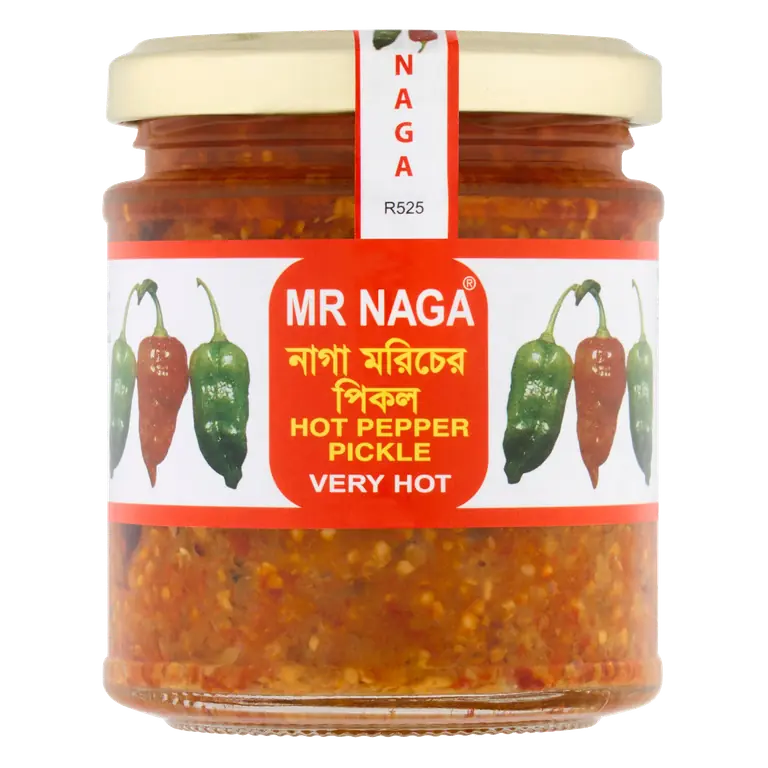 Mr Naga Hot Pepper Pickle 190g