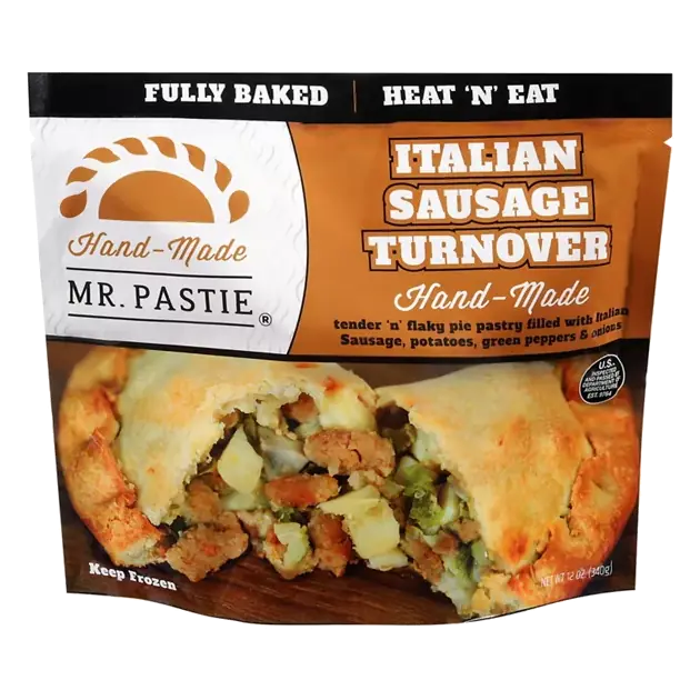 Hand-Made Italian Sausage Turnover
