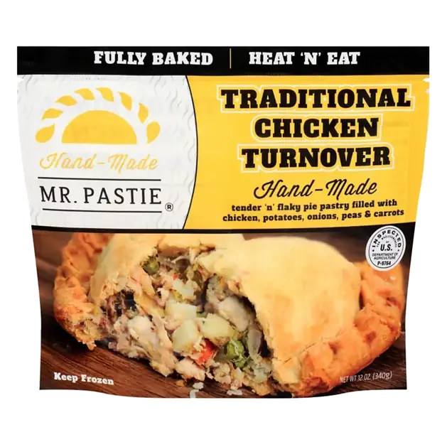 Hand-Made Traditional Chicken Turnover