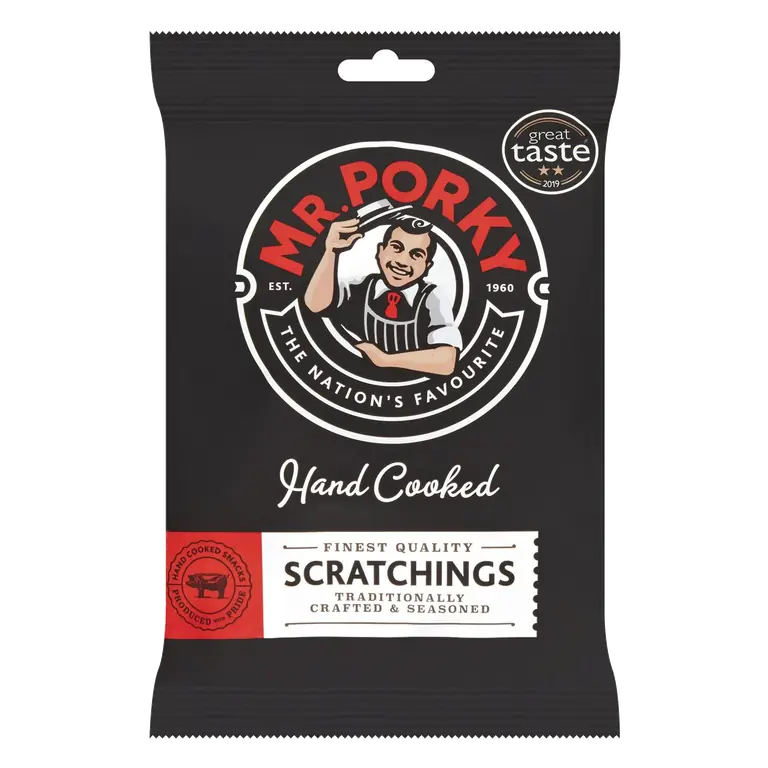 Hand Cooked Pork Scratchings 65g
